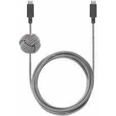 Кабель USB-C to USB-C Native Union Anchor Cable Pro 240W Zebra (3 m) (ACABLE-C-ZEB-NP)