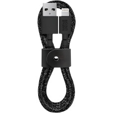 Кабель USB-A to Lightning Native Union Belt Cable Cosmos Black (1.2 m) (BELT-L-CS-BLK-2-NP)