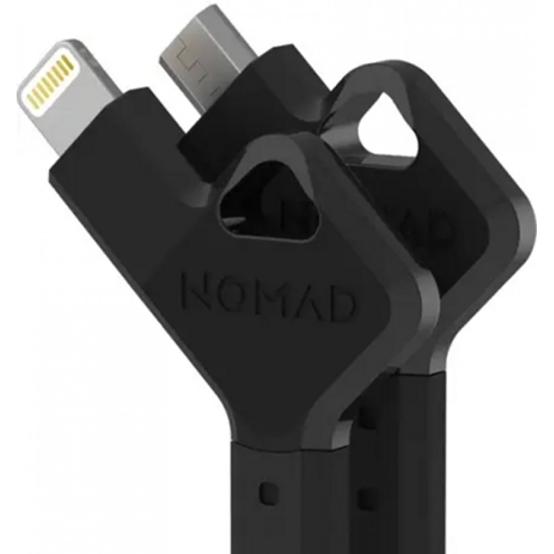 Кабель USB-A to Lightning Nomad Key Apple Black (KEY-LIGHTNING)