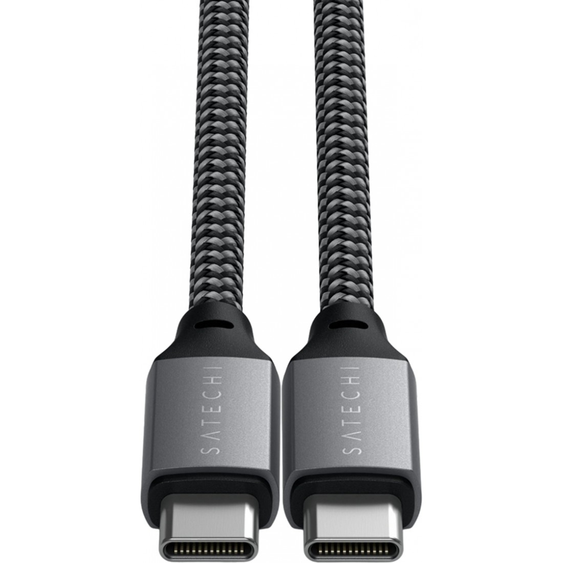 Кабель USB-C to USB-C Satechi Cable 100W Space Gray (2 m) (ST-TCC2MM)