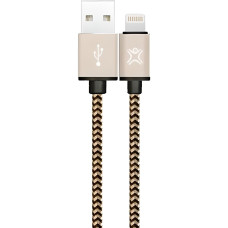 Кабель USB-A to Lightning XtremeMac Nylon Cable Gold (1.2 m) (XCL-PRC-93)