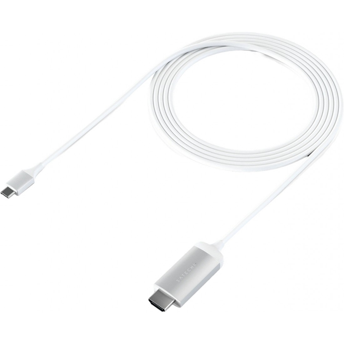 Кабель USB-C to 4K HDMI Satechi Cable Silver (ST-CHDMIS)
