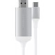 Кабель USB-C to 4K HDMI Satechi Cable Silver (ST-CHDMIS)