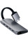 Адаптер Satechi Aluminum Type-C Dual Multimedia Adapter Space Gray