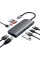 Адаптер Satechi Aluminum Type-C Multimedia Adapter Space Gray (ST-TCMM8PAM)