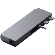 Адаптер Satechi Aluminum USB-C Pro Hub Mini Adapter Space Gray