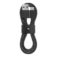Кабель Native Union Belt Cable USB-A to USB-C Cosmos Black (1.2 m) BELT-AC-COS-NP