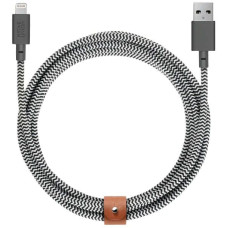 Native Union Belt Cable XL Lightning Zebra (3 m) (BELT-L-ZEB-3-NP)