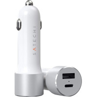 Автомобильное зарядное устройство Satechi 72W Type-C PD Car Charger Silver