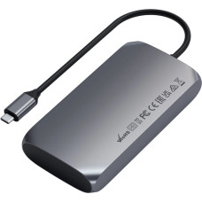 Адаптер Satechi Aluminum USB-C Multimedia Adapter M1 Space Gray (ST-UCM1HM)