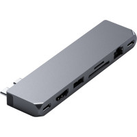 Хаб Satechi Aluminum USB-C Pro Hub Max Adapter Space Gray