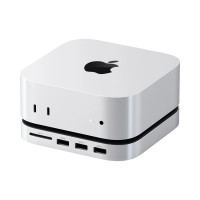 Підставка-хаб Satechi для Mac Mini M4 з SSD Silver (ST-GNMMES)