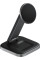 Satechi 2-in-1 Foldable Qi2 Wireless Charging Stand Space Gray