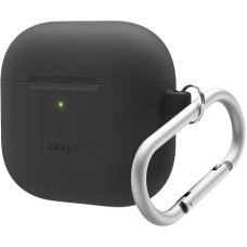 Elago Silicone Hang Case Black for Airpods 4rd Gen