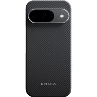 Pitaka Ultra-Slim Case Classic Twill 600D Black/Grey for Google Pixel 9/9Pro