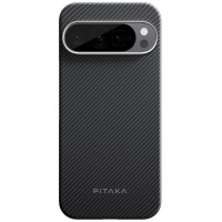 Чохол Pitaka Ultra-Slim Case Classic Twill 600D Black/Grey for Google Pixel 9 Pro XL (GPPB2402)