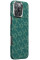 Pitaka Tactile Woven Case Monogram Green/Gold for iPhone 16 Pro