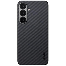 Pitaka Ultra-Slim Case Classic Twill 600D Black/Grey for Samsung Galaxy S25