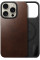 Nomad Magnetic Leather Rustic Brown Horween for iPhone 16 Pro