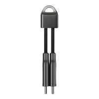 Кабель Nomad USB-C ChargeKey Cable 240W Black (0,12 m) (NM014995858)