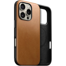 Nomad Modern Leather Case English Tan for iPhone 16 Pro Max