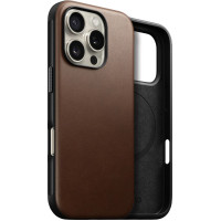Чохол Nomad Modern Leather Case Brown for iPhone 16 Pro (NM01696285)