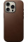 Nomad Modern Leather Case Brown for iPhone 16 Pro