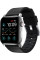 Nomad Active Band Pro Silver Hardware Black 46mm/49mm