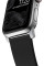 Nomad Active Band Pro Silver Hardware Black 46mm/49mm