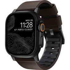 Nomad Active Band Pro Black Hardware Classic Brown 46mm/49mm