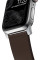 Nomad Active Band Pro Silver Hardware Classic Brown 46mm/49mm