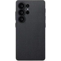 Pitaka PinButton Case Plain 600D Black/Grey for Samsung Galaxy S25 Ultra