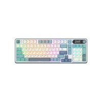 Клавіатура Royal Kludge S98 Wireless Keyboard UA\RU\ENG Cherry Profile (Brown Switch) Light Cloud (RK-S98UARUENG-CHP-BS-LC)