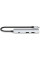 Satechi 4-in-1 USB-C Slim Multiport Adapter 4K Silver