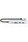 Satechi 6-in-1 USB-C Slim Multiport Adapter 4K Silver