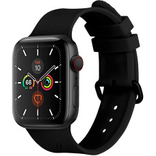 Ремінець для годинника Native Union Curve Strap Black for Apple Watch 45mm/44mm/42mm (CSTRAP-AW-L-BLK)