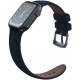 Ремінець для годинника Njord Salmon Leather Strap Petrol for Apple Watch 45mm/44mm (SL14121)