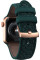 Ремінець для годинника Njord Salmon Leather Strap Dark Green for Apple Watch 41mm/40mm