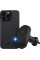 Набір чохол та автотримач Pitaka MagEZ Case 4 Twill 1500D Black/Grey для iPhone 15 Pro Max (KI1501PM) та Car Mount Lite Car Vent Black (CM003)