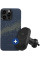 Набір чохол та автотримач Pitaka MagEZ Case 4 StarPeak Milky Way Galaxy для iPhone 15 Pro (KI1501PMYG) та Car Mount Lite Car Vent Black (CM003)