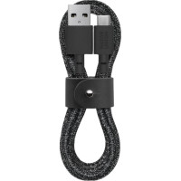 Кабель Native Union Belt Cable USB-A to USB-C Cosmos Black (1.2 m)