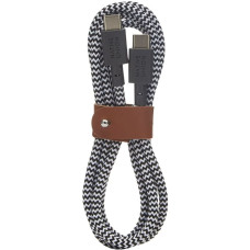 Кабель USB-C to USB-C Native Union Belt Cable Zebra (1.2 m) (BELT-C-ZEB-2-NP)