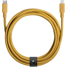 Кабель USB-C to Lightning Native Union Belt Cable XL Kraft (3 m)