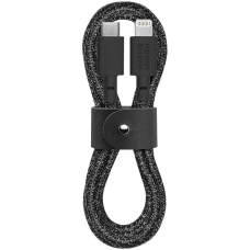 Кабель USB-C to Lightning Native Union Belt Cable Cosmos Black (1.2 m) (BELT-KV-CL-CS-BK-2)