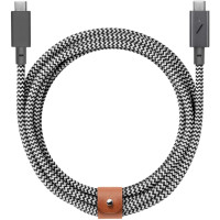 Кабель USB-C to USB-C Native Union Belt Cable Pro 240W Zebra (2.4 m)