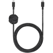 Кабель USB-C to Lightning Native Union Night Cable Cosmos Black (3 m)