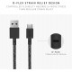 Native Union Belt Cable USB-A to USB-C Cosmos Black (1.2 m) (BELT-AC-COS-NP)