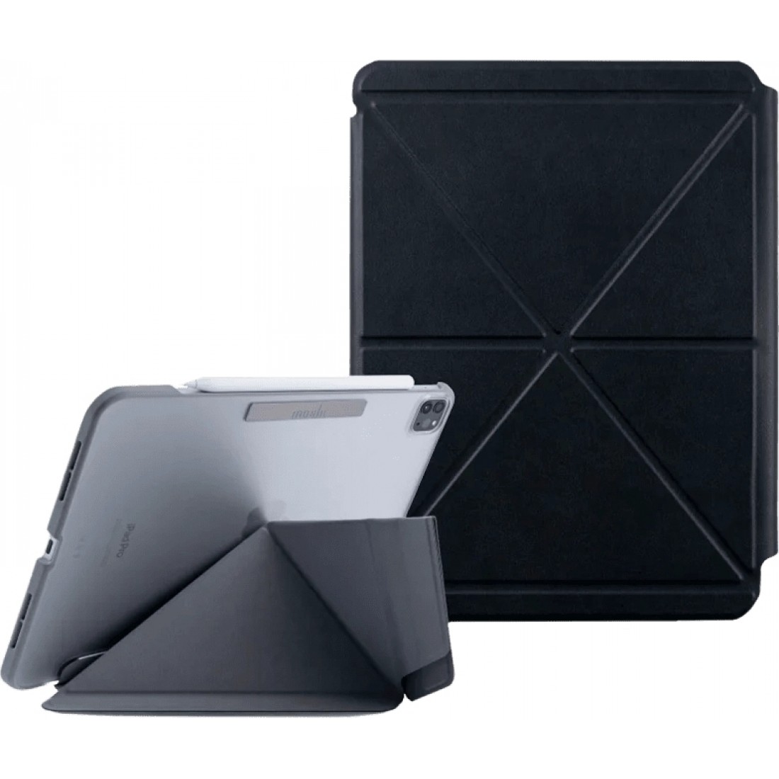 Moshi VersaCover Case with Folding Cover Charcoal Black for iPad Pro 11" (4th-1st Gen) (99MO231601)