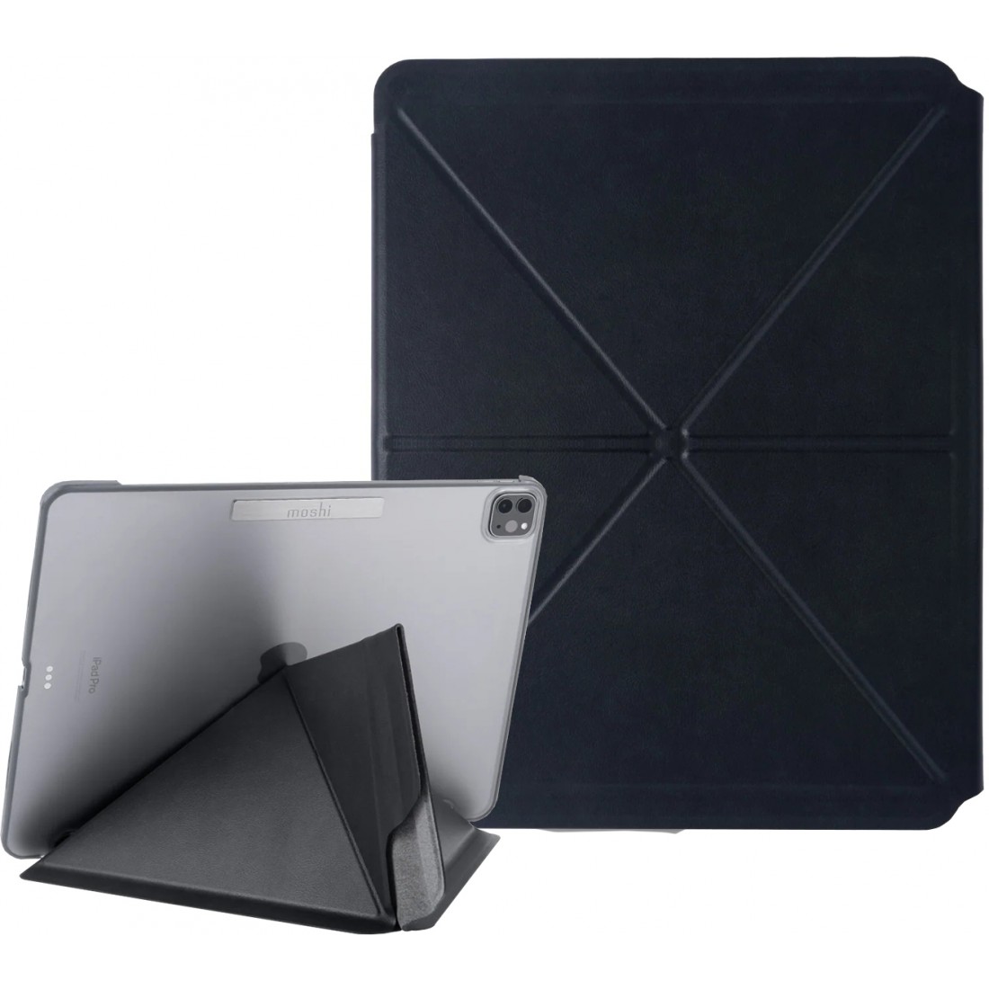 Moshi VersaCover Case with Folding Cover Charcoal Black for iPad Pro 12.9" (6th-5th Gen) (99MO231604)