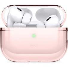 Чехол Elago Clear Case with Nylon Lanyard Lovely Pink для Airpods Pro 2nd Gen (EAPP2CL-BA+ROSTR-LPK)